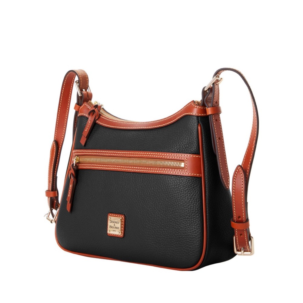 Dooney & Bourke Presley Leather Crossbody - Black - Picture 2 of 6